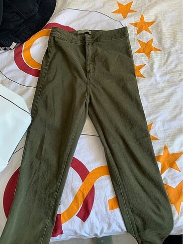 Bershka Bershka haki pantolon