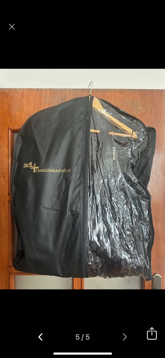 Adil ışık Siyah pullu Abiye Elbise - Görsel 5