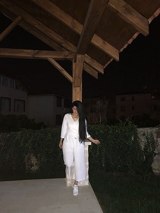 beyaz tulum