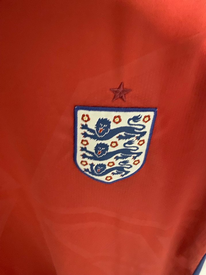 Kırmızı Kısa Kollu İngiltere Forma - Görsel 3