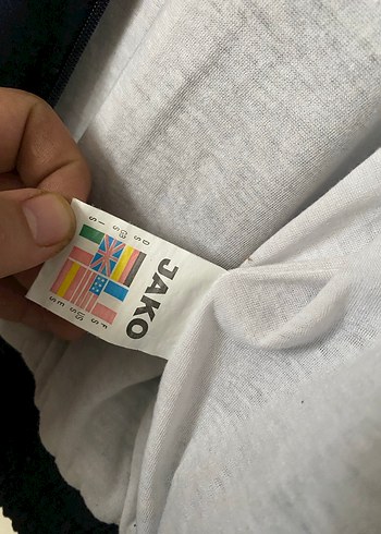 JAKO Erkek Mavi Spor Ceket - Görsel 5