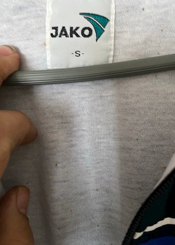 JAKO Erkek Mavi Spor Ceket - Görsel 4