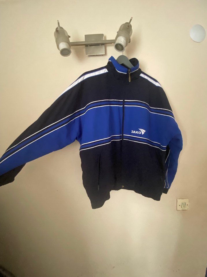 JAKO Erkek Mavi Spor Ceket - Görsel 2