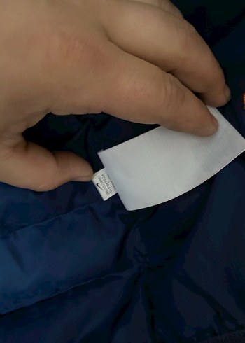 Erkek Lacivert Nike Fermuarlı Mont - Görsel 4