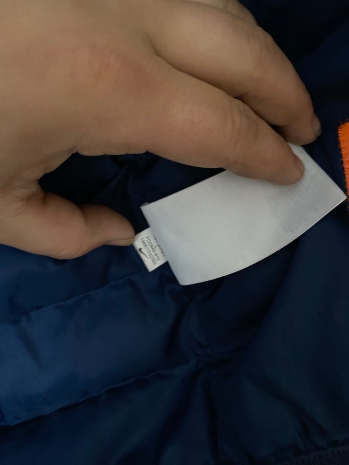 Erkek  Lacivert Nike Fermuarlı Mont - Görsel 4