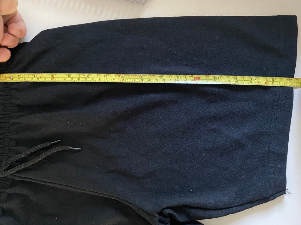 Siyah Rahat Kesim şort - Görsel 4