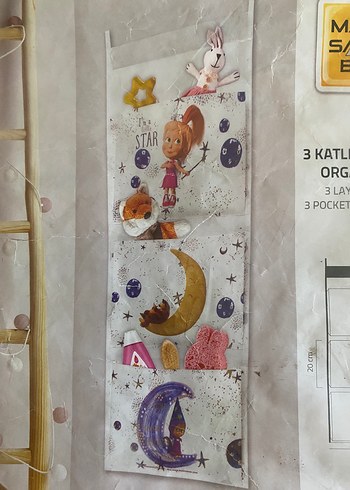 3 Katlı 3 Gözlü Çok Amaçlı Organizer - Görsel 3