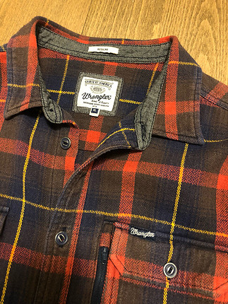 Wrangler Wrangler vintage Kalın Oduncu Gömlek/Ceket