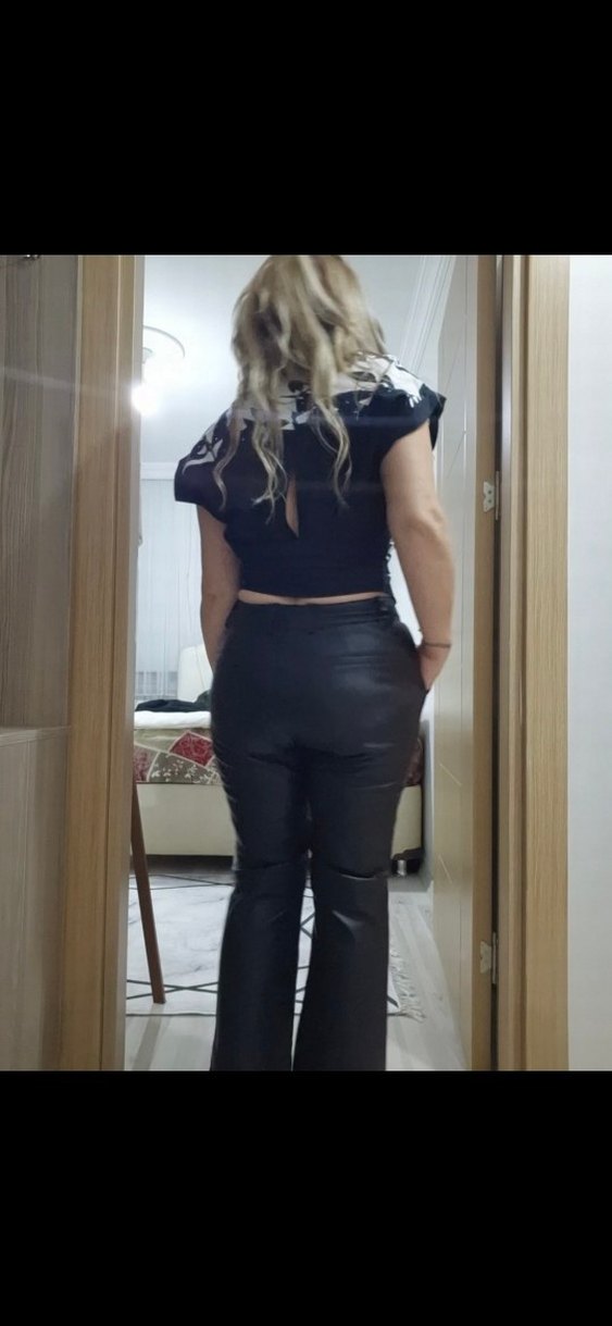 Kadın  önden bağlamalı bluz - Görsel 3