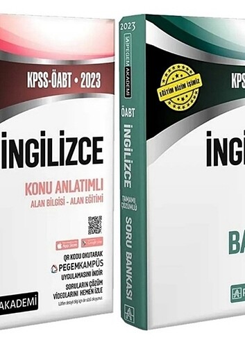 Pegem ingilizce öabt soru bankası ve konu anlatım