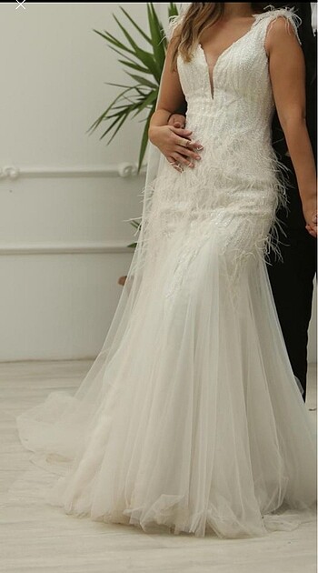 Taşlı gelinlik - Görsel 2