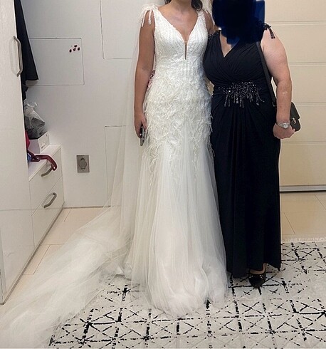 Taşlı gelinlik - Görsel 5