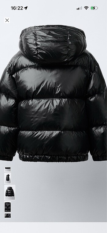 Zara çocuk mont - Görsel 4