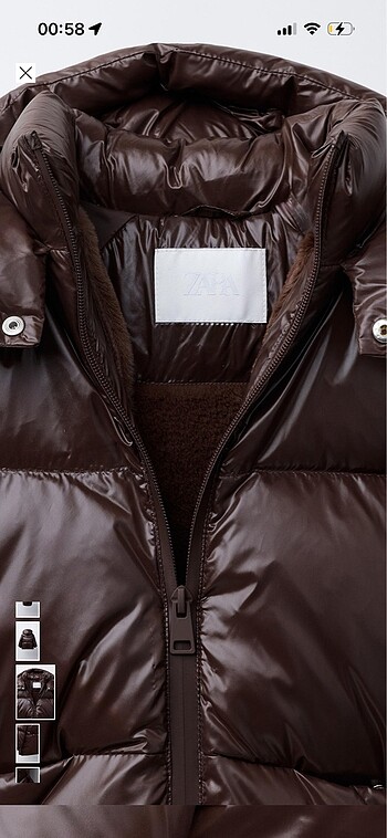 Zara çocuk mont - Görsel 2