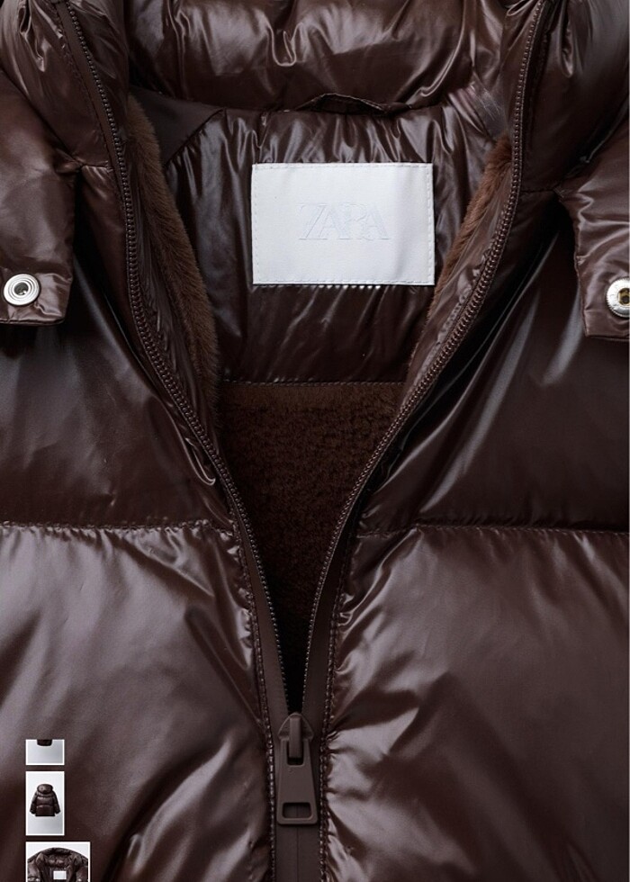 Zara çocuk mont - Görsel 2
