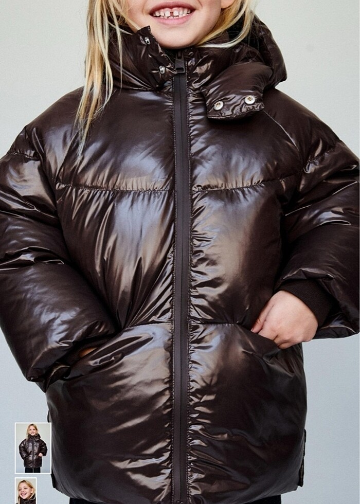 Zara çocuk mont - Görsel 5