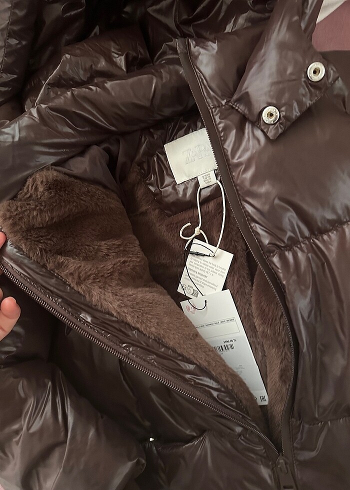 Zara çocuk mont - Görsel 4