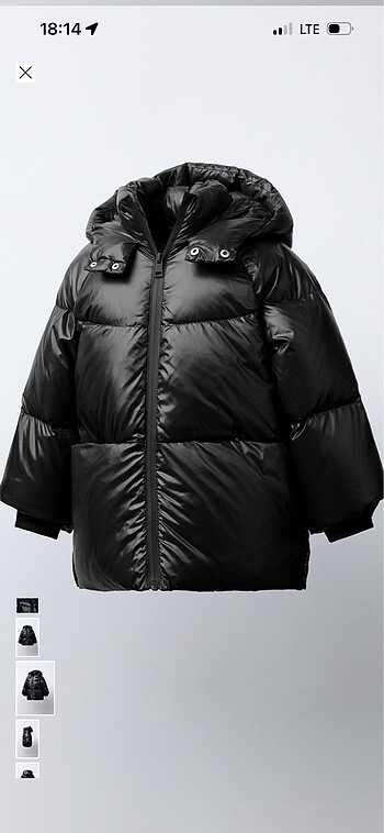 Zara çocuk mont - Görsel 3