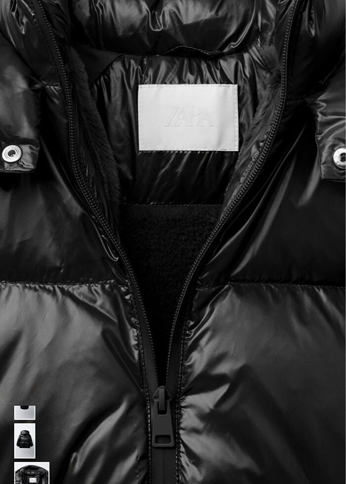 Zara çocuk mont - Görsel 5