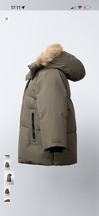 Zara çocuk mont - Görsel 4