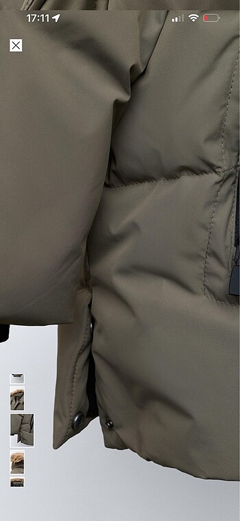 Zara çocuk mont - Görsel 6