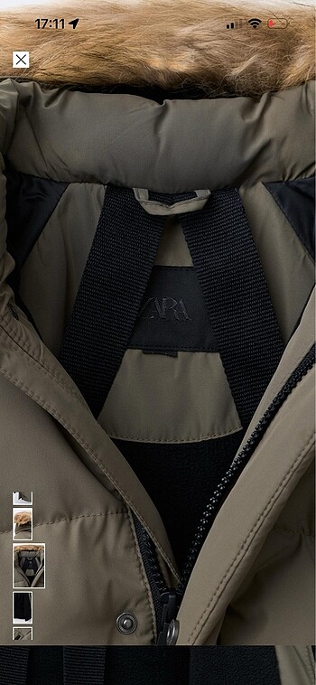 Zara çocuk mont - Görsel 7