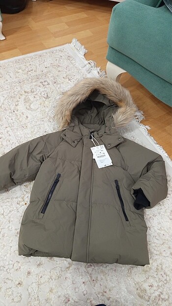 Zara çocuk mont - Görsel 8