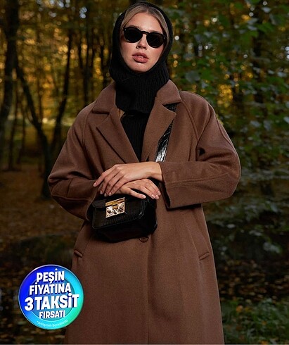 Zara Acı kahve kaban