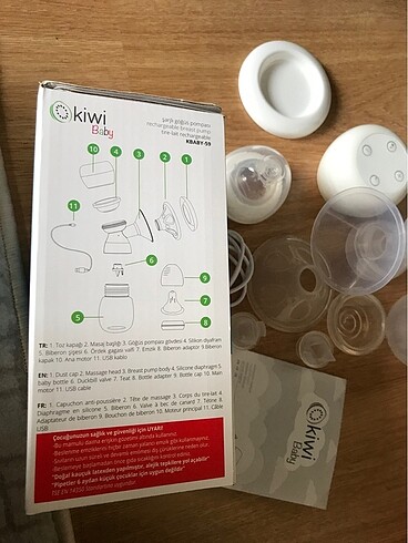 Kiwi şarjlı süt pompası