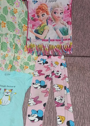 Çocuklar için Baskılı Pastel Renkli Tekstil Ürünleri - Görsel 4