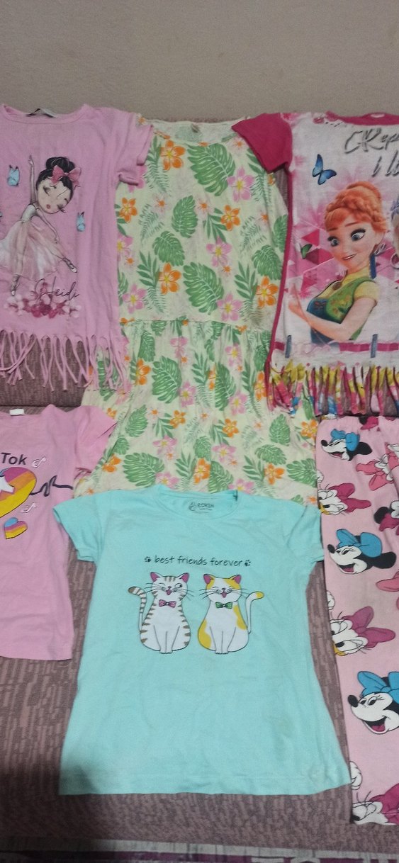 Çocuklar için Baskılı Pastel Renkli Tekstil Ürünleri - Görsel 2