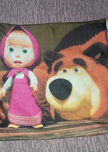 Bohem Gri Bej Çiçek Desenli Kırlent Kılıfı - Görsel 8