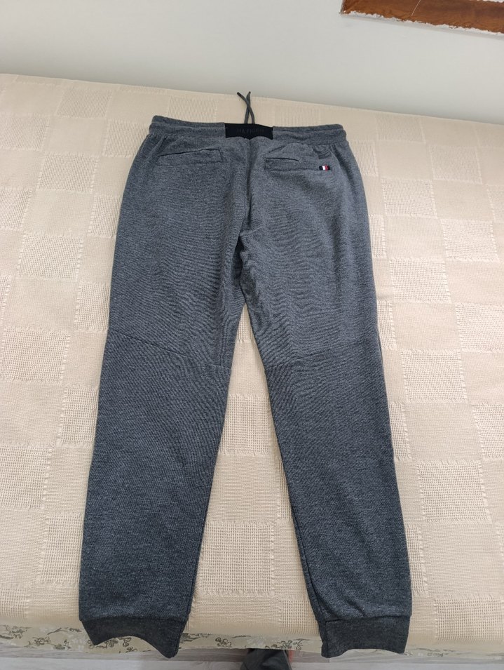 Gri Fermuarlı Erkek Eşofman Altı - Görsel 2