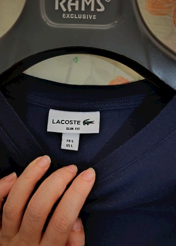 Lacoste Erkek Lacivert Kısa Kollu Tişört - Görsel 4
