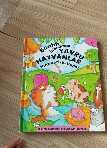 Hareketli sayfali karton kitap 