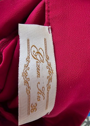 Düğmeli Uzun Elbise - Görsel 3