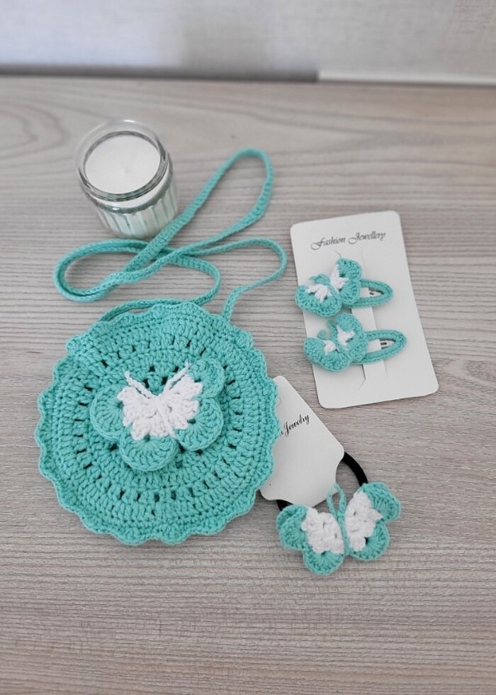 Orgu canta toka set - Görsel 2