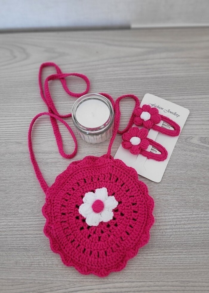 Orgu canta toka set - Görsel 2