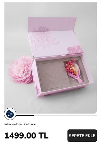 So Chic Pastel Pembe So CHIC... Mücevher Kutusu