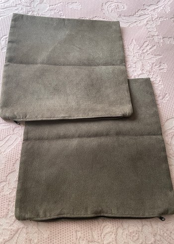Zara Home İki Adet Kadife Kırlent Kılıfı