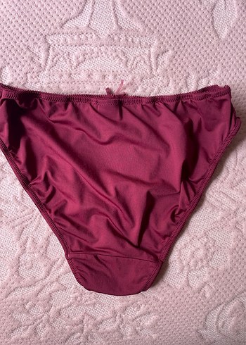 Bordo İşlemeli Sütyen ve Külot Takımı - Görsel 9