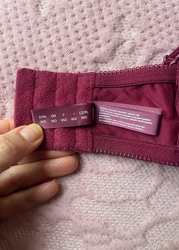 Bordo İşlemeli Sütyen ve Külot Takımı - Görsel 5