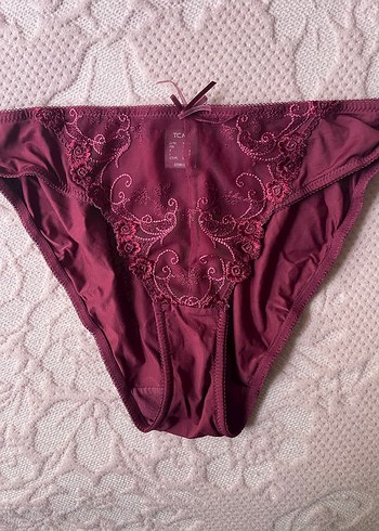 Bordo İşlemeli Sütyen ve Külot Takımı - Görsel 6