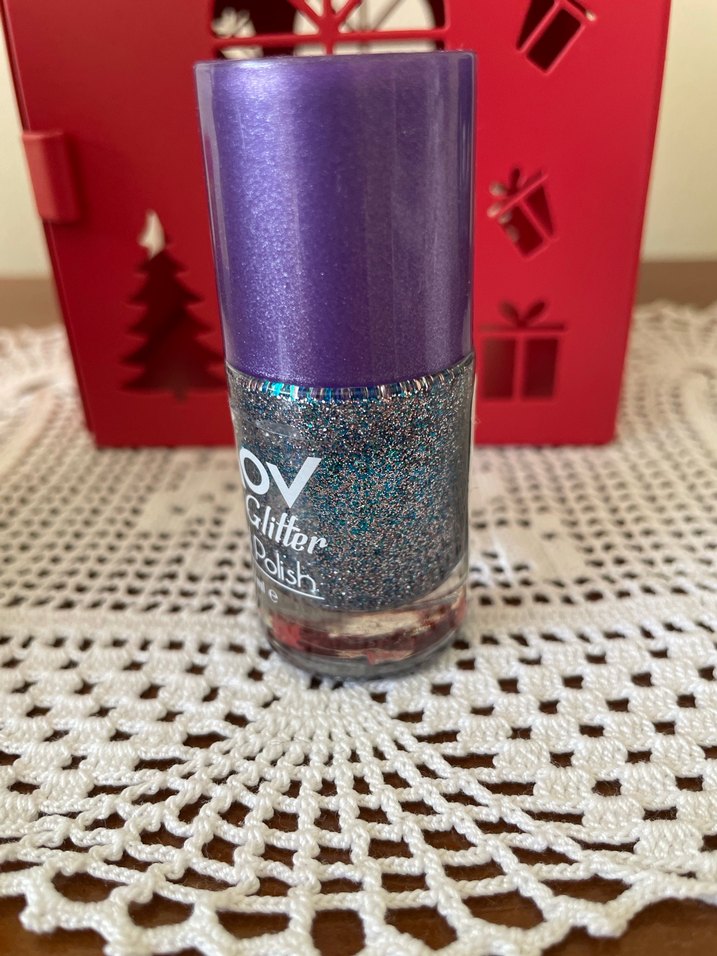 MOV Parlak Simli Oje Seti - Görsel 4