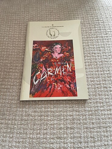 Carmen Operası tanıtım kitapçığı