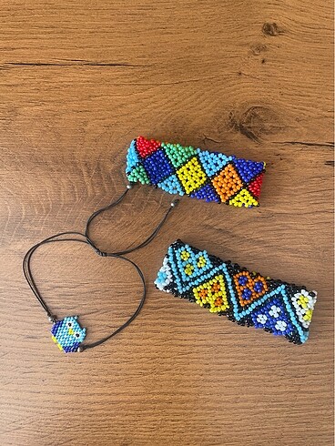 Accessorize Üç adet boncuk bileklik
