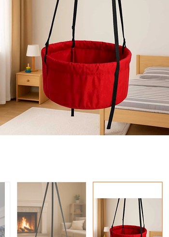 Sepet salıncak hamak beşik - Görsel 3