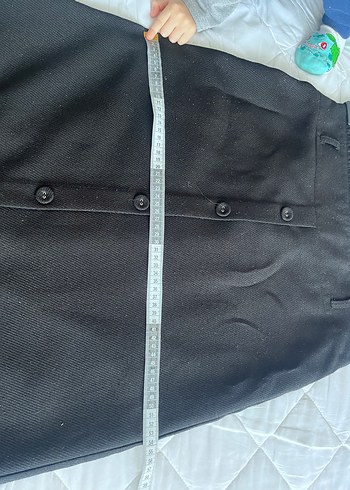 Düğmeli Siyah Uzun Kadın Etek - Görsel 4