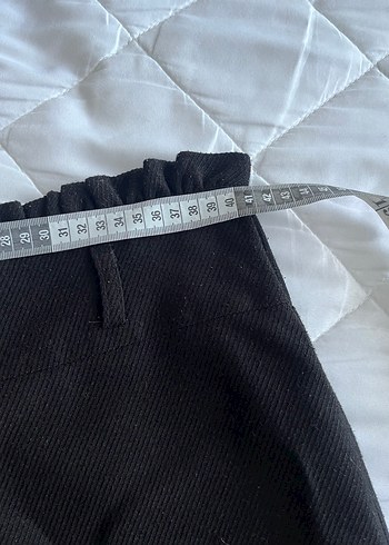 Düğmeli Siyah Uzun Kadın Etek - Görsel 5