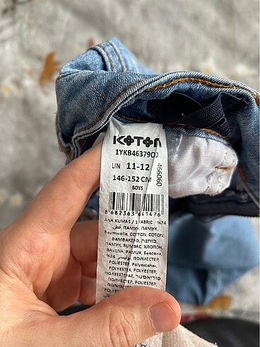 Erkek çocuk jean kapri şort - Görsel 4